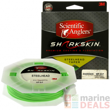 Scientific Anglers Sharkskin Steelhead WF-9-F Optic Green 33.5m