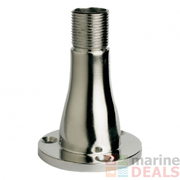 Glomex 4in SS Straight Mount 1in-14 Thread