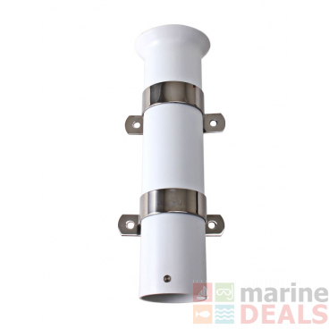 PVC Rod Holder with Stainless Steel Bracket