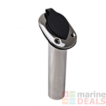 Stainless Steel Rod Holder with PVC Cap 30-Degrees