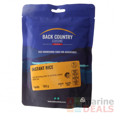 Back Country Cuisine Instant Rice 5 Serve