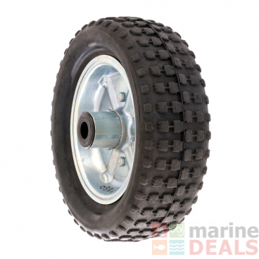AL-KO Replacement W350P Wheel Rubber Tyre With Steel Rim 250x80mm