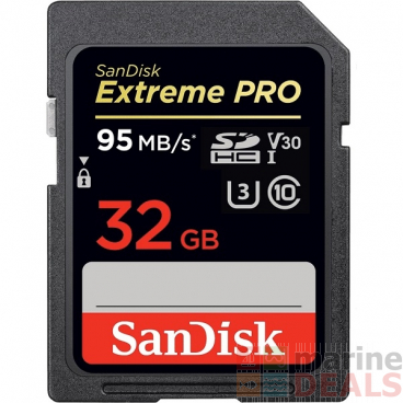 SanDisk Extreme Pro SDHC UHS-I Memory Card 32GB