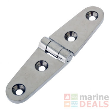 Cleveco 316 Stainless Steel Strap Hinge 100x25mm