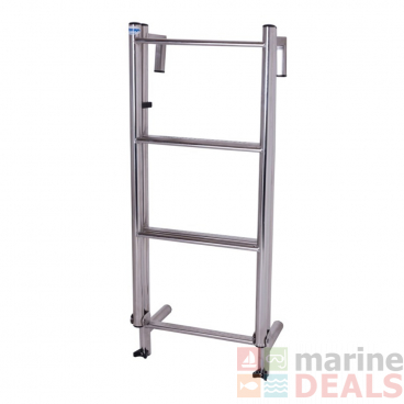 Manta 6 Tread Toe Rail Ladder suits Yachts