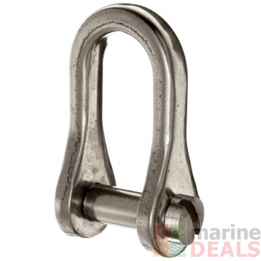 Ronstan RF615 Standard Dee Shackle with 5/32inch Slotted Pin 15 x 10mm