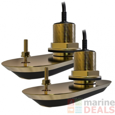 Raymarine RV-212 RealVision 3D Bronze Through Hull Transducer Pack 12-deg