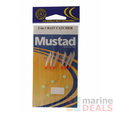 Mustad 3 Hook Sabiki Rigs Twin Pack