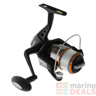 Kilwell Black Shadow 330 3BB Spin Reel with Line