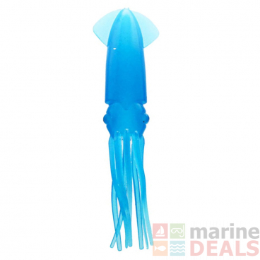 ManTackle Lumo Squid Blue Glow 15cm