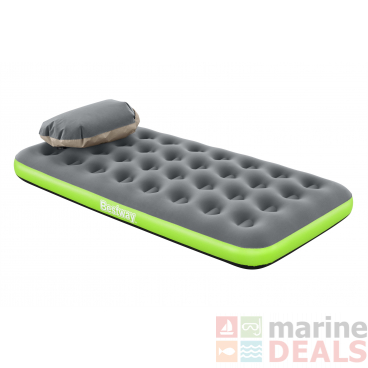 PAVILLO Roll and Relax Twin Airbed Grey/Green