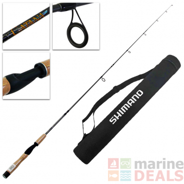 Shimano Catana Light Spinning Travel Rod with Tube 6ft 6in 3-5kg 4pc