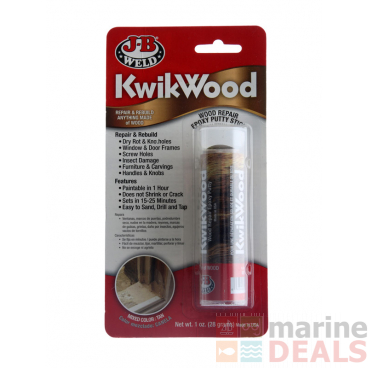 J-B Weld KwikWood Wood Repair Epoxy Putty 28g