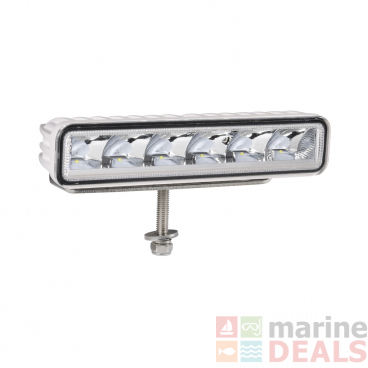 NARVA Navigata LED Marine Single Row Light Bar 7in 9-32V 3000 Lumens