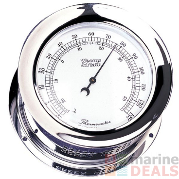 Weems & Plath Chrome Plated Atlantis Thermometer