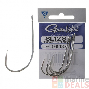 Gamakatsu SL12S Big Game Saltwater Fly Hooks