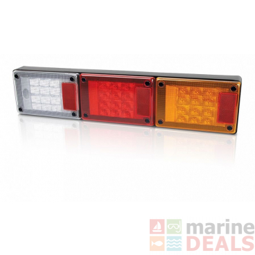Hella Marine Jumbo-S LED Triple Module Stop/Rear Position/Rear Direction Indicator/Reversing Lamp