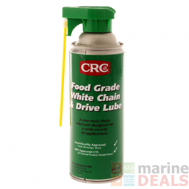 CRC Food Grade White Chain & Drive Lubricant Aerosol 400ml