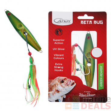 Catch Beta Bug Inchiku Lure 150g Green/Red