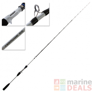 Shimano LightGame SS 73MH180 OH Micro Jig Rod 5ft 9in 4-10lb 2pc