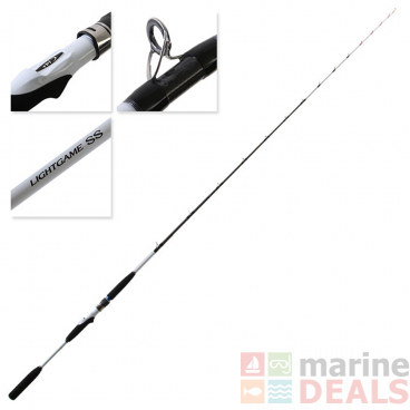Shimano LightGame SS Overhead Slow Jig Rod 6ft 2in 15-20lb 2pc