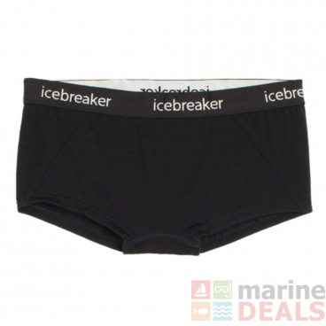 Icebreaker Womens Merino Sprite Hot Pants Black
