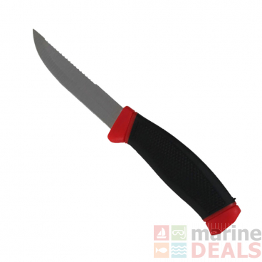 Bait Knife and Sheath Red/Black