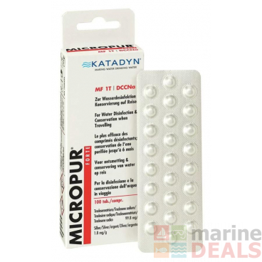 Micropur Forte MF 1T DCCNa Water Purifier Tablets Qty 100