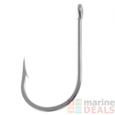 Mustad 7732 Open Gape Stainless Game Hook 12/0 Qty 1