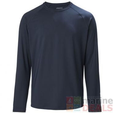 Musto Mens Evo Sunblock Long Sleeve Shirt 2.0 True Navy
