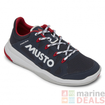 Musto Ladies Dynamic Pro II Adapt Shoes True Navy/Deep Red/White