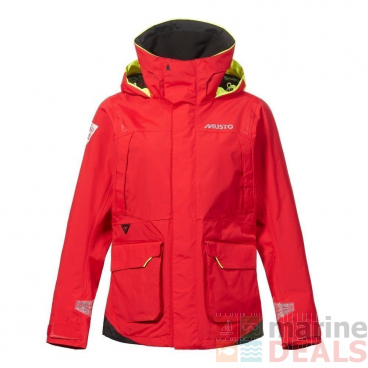 Musto BR1 Channel Womens Jacket True Red