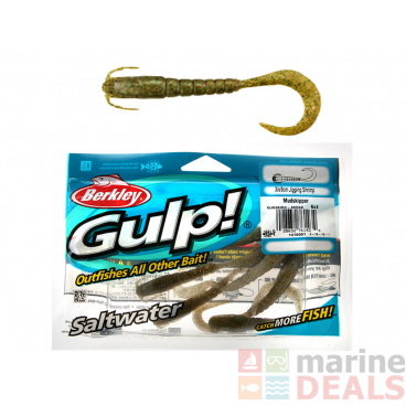 Berkley Gulp Jigging Shrimp Soft Bait 8cm Qty 6 Mudskipper