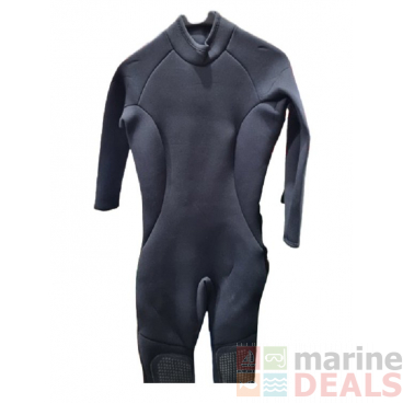 Pro-Dive Womens Steamer Wetsuit Black 6mm Size 12
