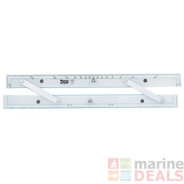 Weems & Plath Aluminium Arms Parallel Ruler 18in