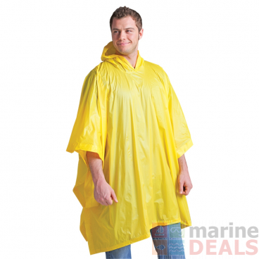Coghlan's Waterproof Lightweight Poncho Yellow