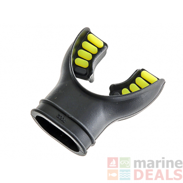 Dive Regulator Replacement Silicone Mouthpiece Black Yellow