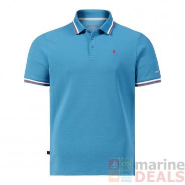 Musto Evolution Pro Lite Short Sleeve Mens Polo Shirt Vallarta Blue