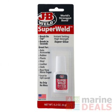 J-B Weld SuperWeld Super Glue Brushable 6g
