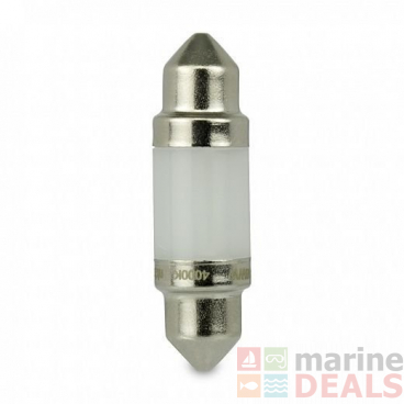 Hella Marine LED Festoon Bulb 12V SV8.5-8 4000degK Warm White