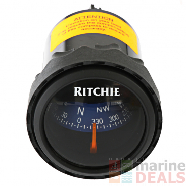 Ritchie Sport X-21BU Dash Mount Compass Black