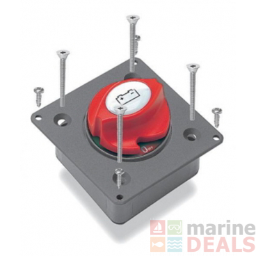 Single Recessed Battery Switch Mounting Plate