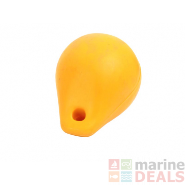 Sea Harvester Heavy Duty Plastic Float Buoy Yellow 170 x 130mm