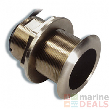 Garmin Bronze Tilted Thru-hull Transducer with Depth and Temperature (20deg tilt/8-pin) - Airmar B60