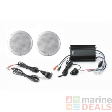 Polyplanar MP3-Kit-4 Amp and Speaker Kit with Panel Mount