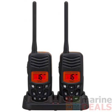 Standard Horizon HX100 Handheld VHF Radio Twin Pack