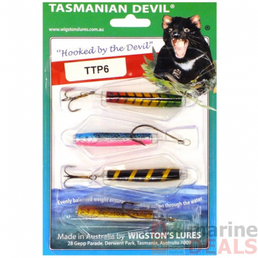 Tasmanian Devil Top Tassies No. 6 Pack