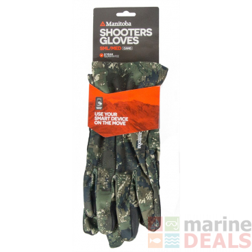 Manitoba Clothing Shooters Gloves Therm Flex Black