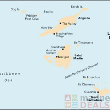 Imray Anguilla/St. Martin/St. Barthelemy Chart