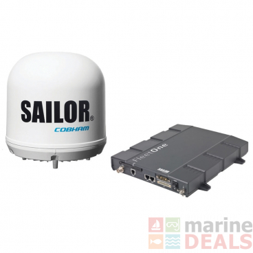 Cobham Sailor Fleet One Satellite Antenna